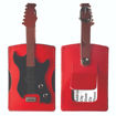 Picture of GUITAR ELECTRIC LEATHER LUGGAGE TAG